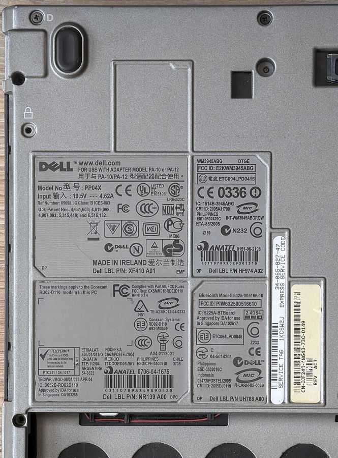 How to find a laptop's real age from its serial number