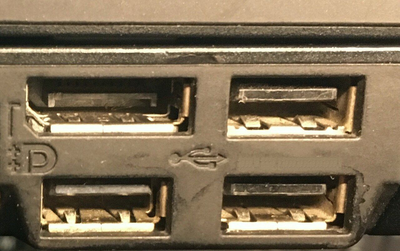 The icons next to a laptop's USB-C ports, decoded