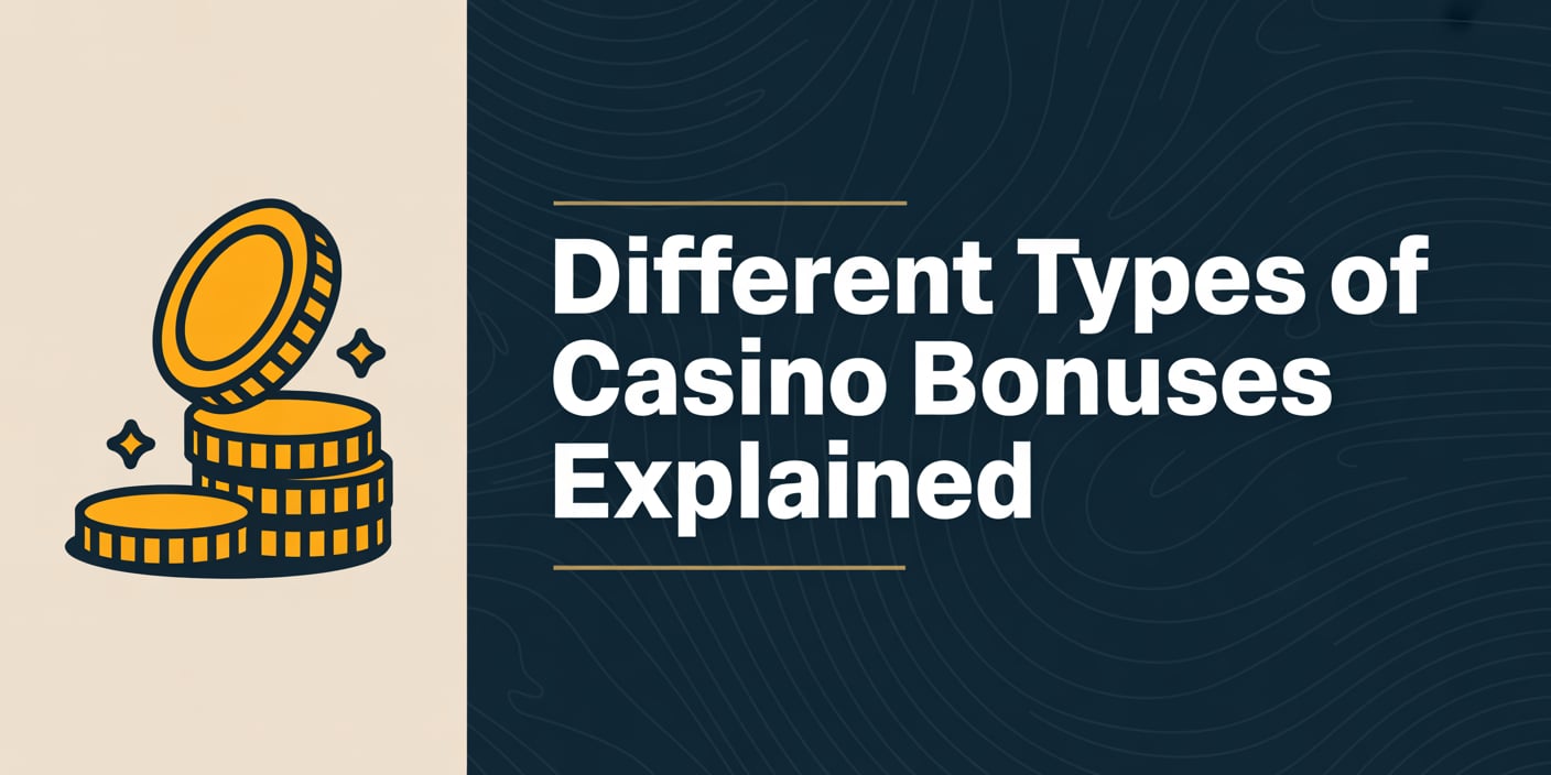 Different Types of Casino Bonuses Explained